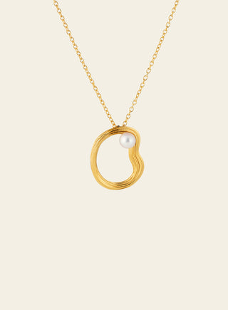 Uoma riipus, keltakullattua hopeaa