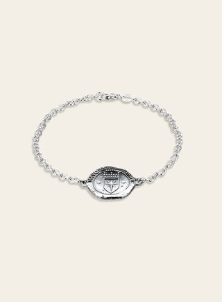 Toivo kolikko bracelet, silver