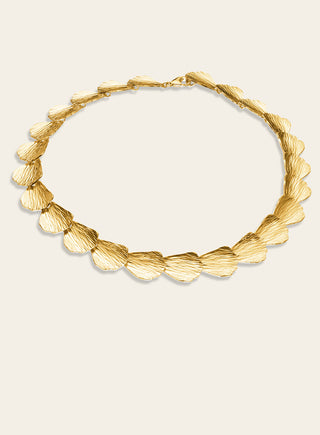 Yölento necklace, gold-plated silver