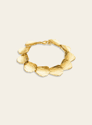Yölento bracelet, gold-palted silver