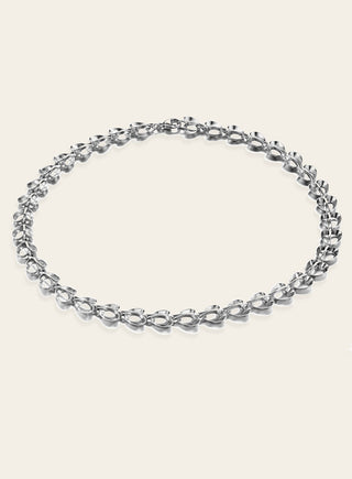 Silmu necklace, silver