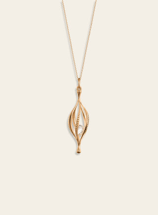 Kaikkeus pendant, gold