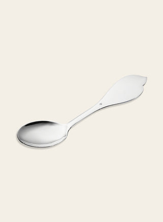 Hali christening spoon with a diamond, silver