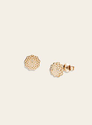 Hilla earrings, gold