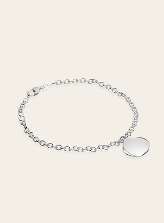 Hali bracelet, silver