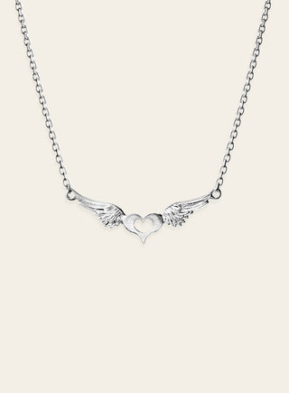 Rakkain necklace, silver