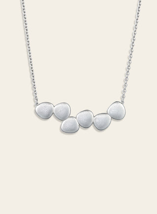 Luoto necklace, silver