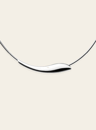 Vanilija necklace, silver