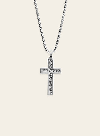 Polku cross necklace
