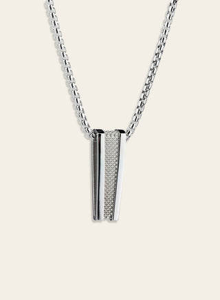Momentti pendant, silver