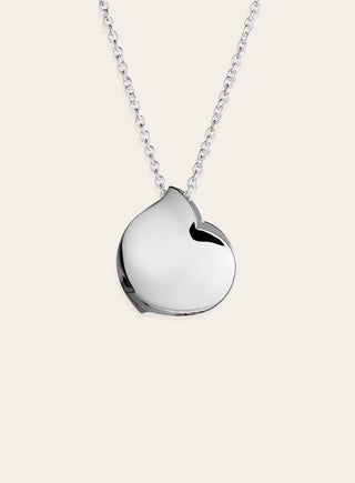 Hali pendant large, silver