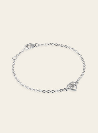 Helmi bracelet, silver