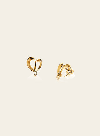 Silmu earrings, gold