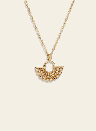 Aika pendnant, small, gold-plated silver