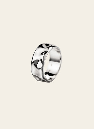Hunaja ring 7,3mm, silver