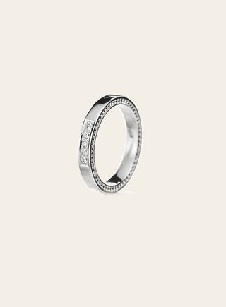 Tahdon diamond ring, white gold