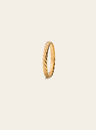 Toivo ring 3mm, gold