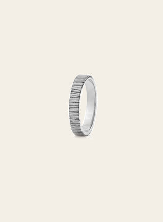 Raita ring 3,5mm, white gold