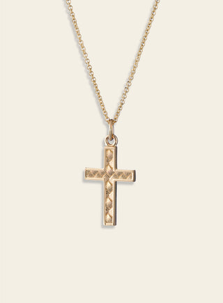 Oiva cross, gold