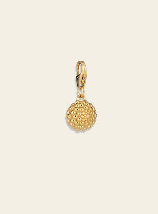 Hilla charm, yellow gold plated silver