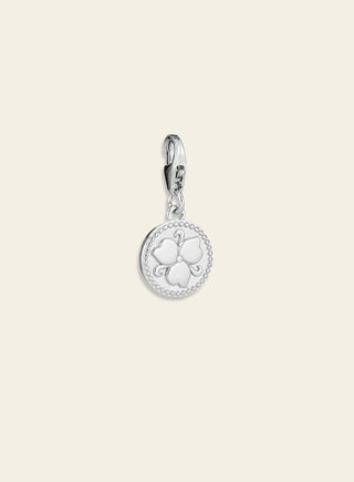 Penny charm, silver