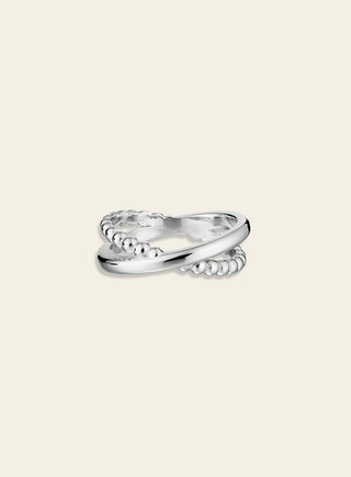 Ikuisuus ring 7mm, white gold