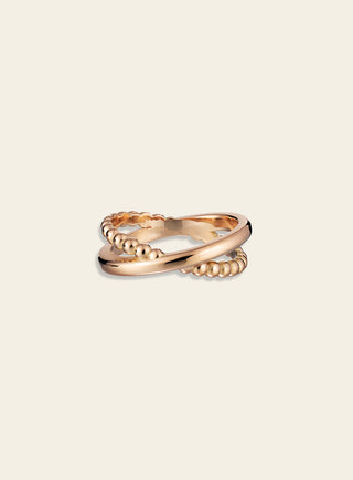Ikuisuus ring 7mm, yellow gold