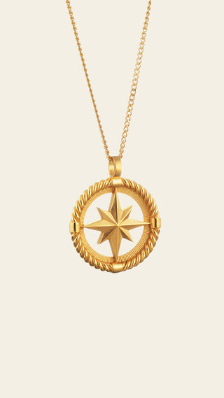 Toivo pendant, gold plated bronze