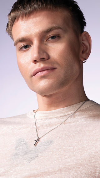 Neo necklace, silver